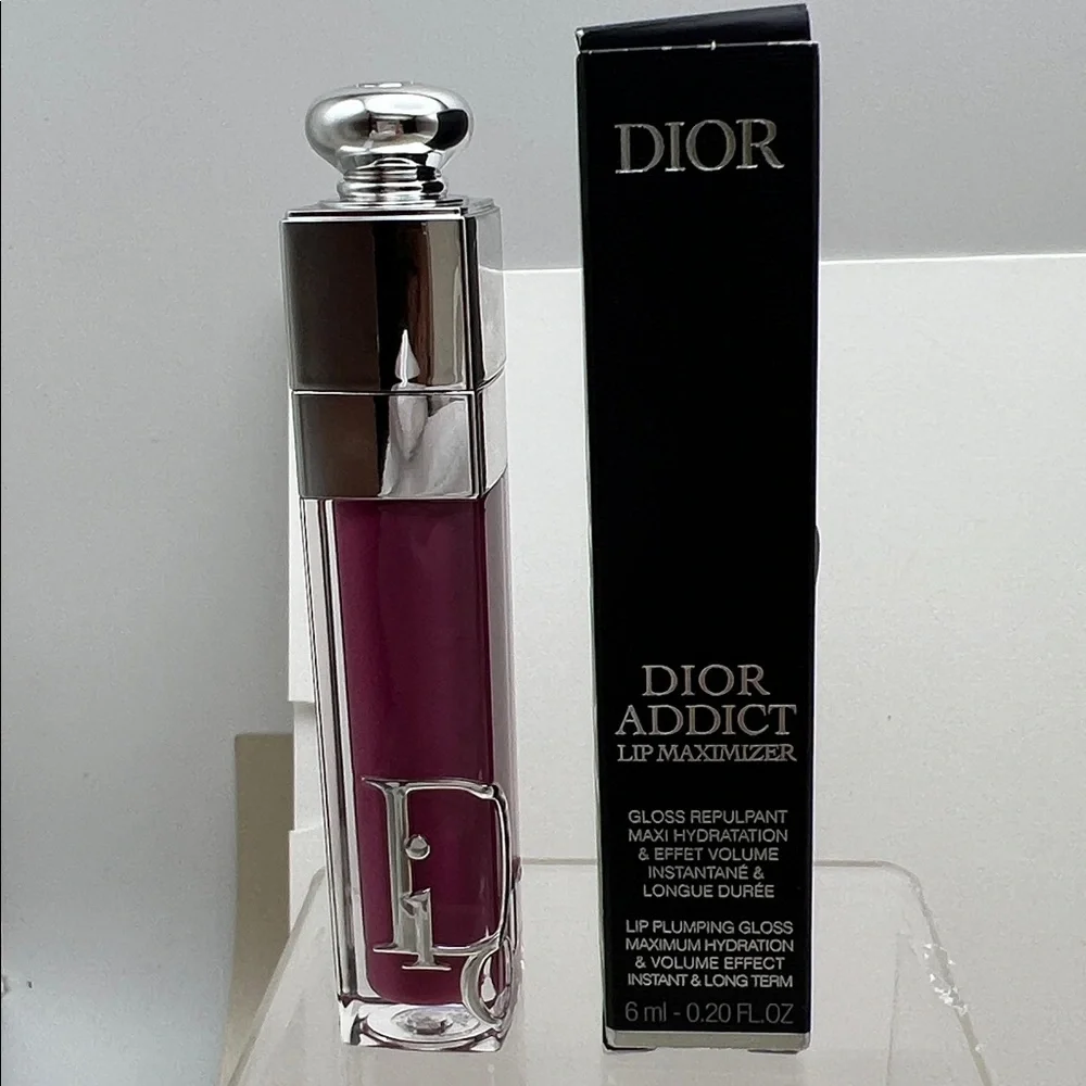 DIOR Lip Addict Lip Maximizer Gloss 006 Berry Lip Gloss NWOT Box $42 Retail